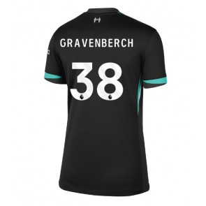 Liverpool Ryan Gravenberch #38 Gostujuci Dres za Ženska 2024-25 Kratak Rukavima